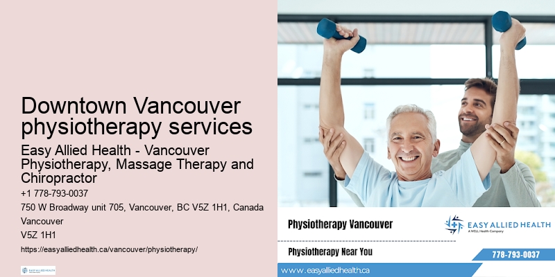 Skilled physiotherapy for sports injuries in Downtown Vancouver physiotherapy services