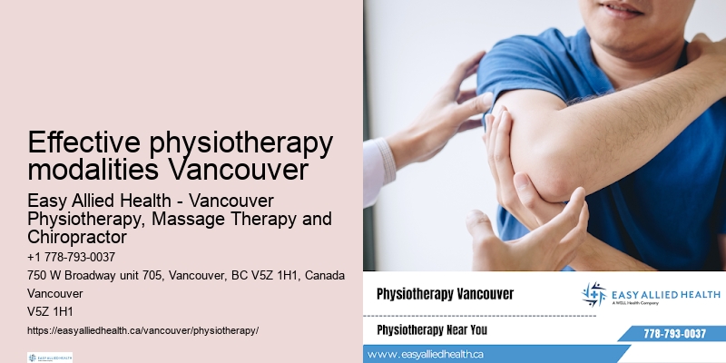 Customized physiotherapy plans Effective physiotherapy modalities Vancouver