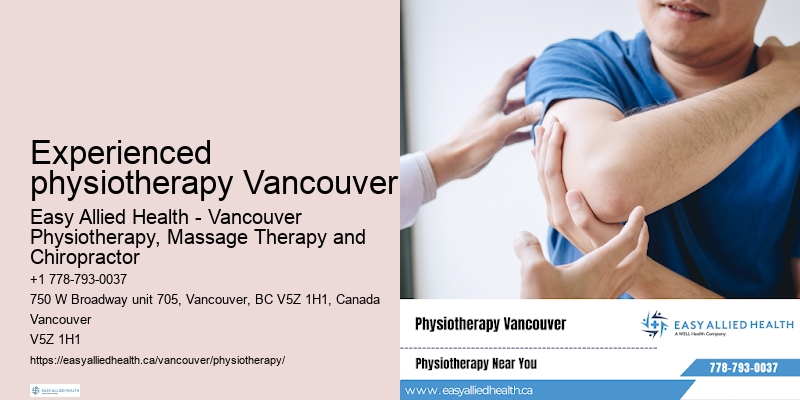 Advanced physiotherapy techniques Experienced physiotherapy Vancouver