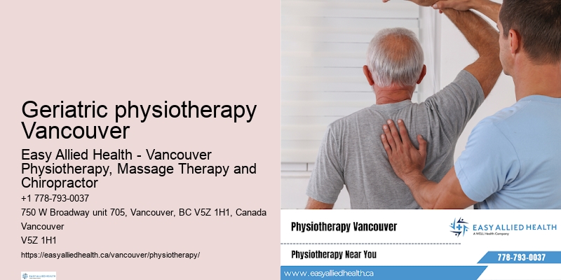 Prenatal physiotherapy Geriatric physiotherapy Vancouver