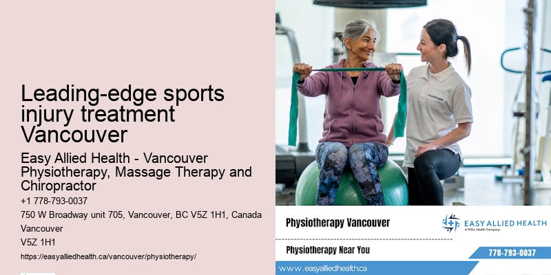 Leading-edge sports injury treatment Vancouver pre-natal physiotherapy