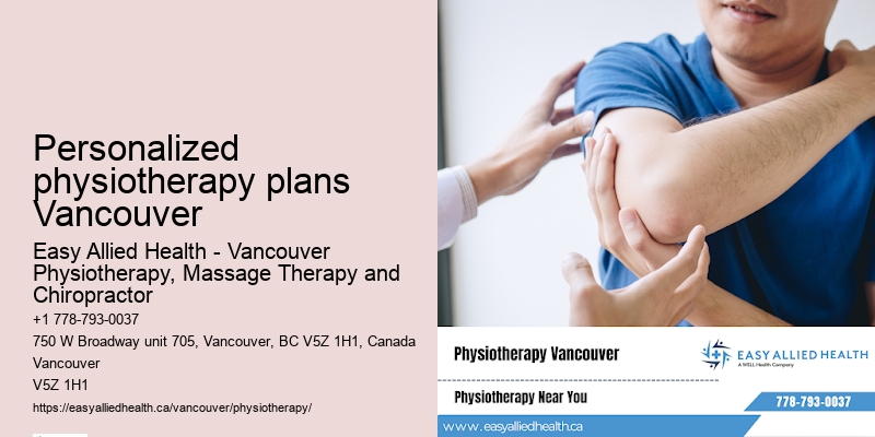 Quality physiotherapy services in Personalized physiotherapy plans Vancouver