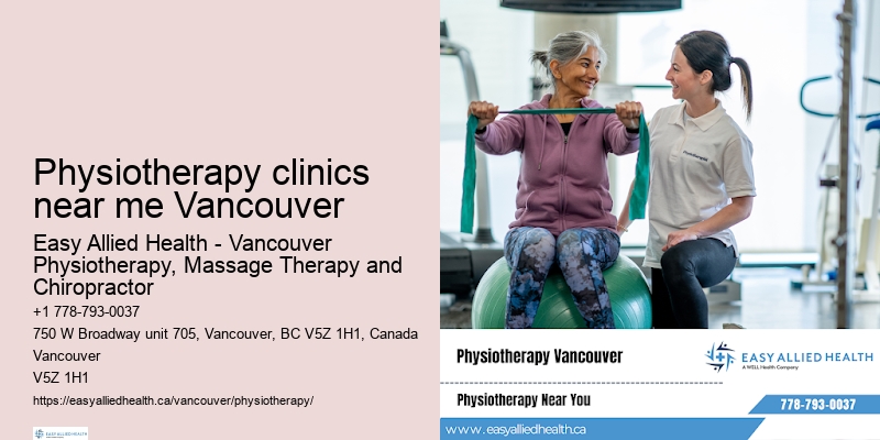 Quality physiotherapy services in Physiotherapy clinics near me Vancouver