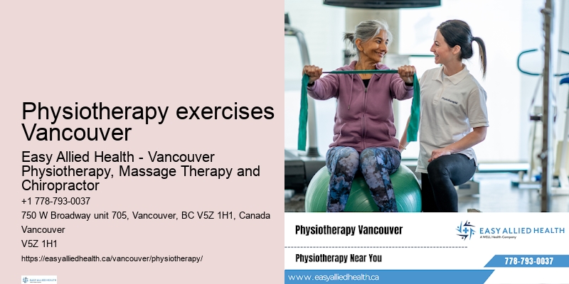 Affordable physiotherapy Physiotherapy exercises Vancouver