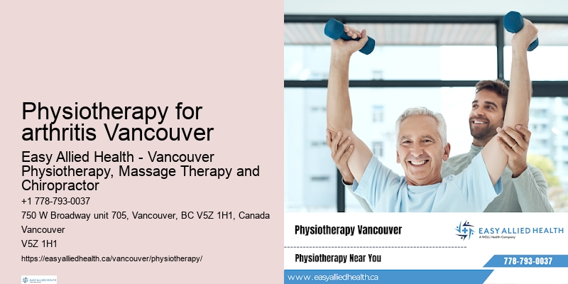 Professional physiotherapy services Physiotherapy for arthritis Vancouver