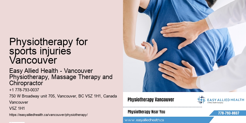 Premium sports injury physiotherapy Physiotherapy for sports injuries Vancouver