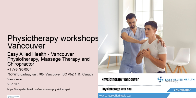 Customized treatment plans Physiotherapy workshops Vancouver