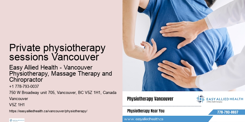 Effective neck pain therapy Private physiotherapy sessions Vancouver
