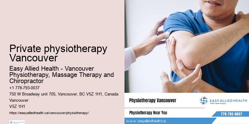 Leading-edge physiotherapy treatments in Private physiotherapy Vancouver