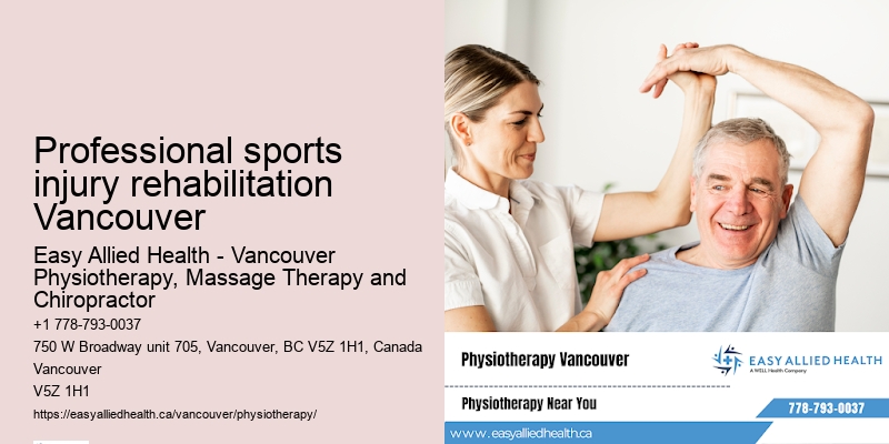 Professional back pain therapy Professional sports injury rehabilitation Vancouver
