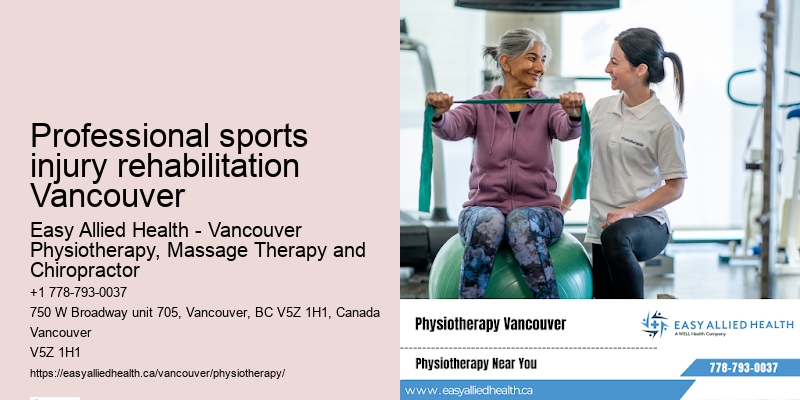 Specialized physiotherapy programs Professional sports injury rehabilitation Vancouver
