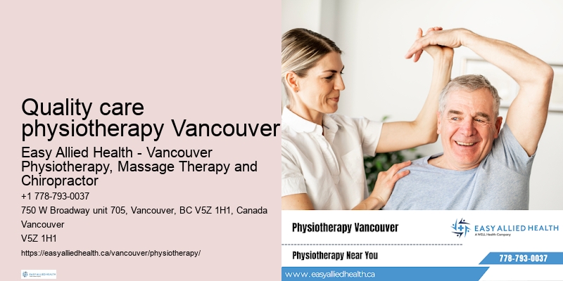 Physiotherapy for arthritis Quality care physiotherapy Vancouver