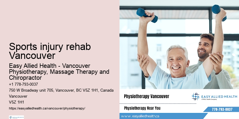 Physical therapy Sports injury rehab Vancouver