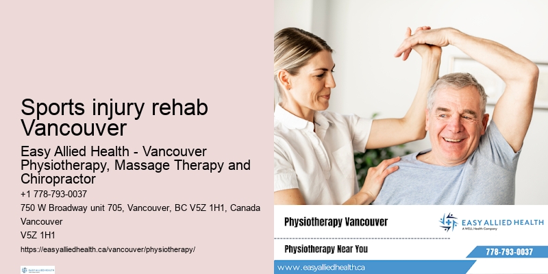 Certified physiotherapy practitioners in Sports injury rehab Vancouver