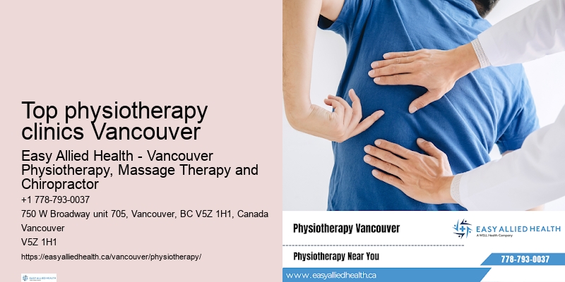 Top physiotherapy clinics Vancouver's top-rated physiotherapy clinics