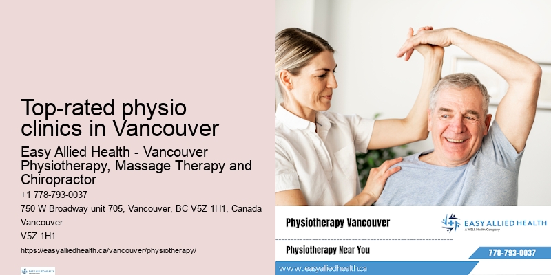 Personalized physiotherapy plans in Top-rated physio clinics in Vancouver