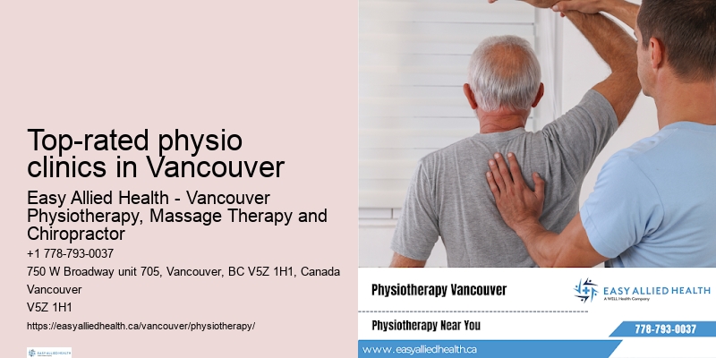 Top-rated physio clinics in Vancouver's top physiotherapy clinics
