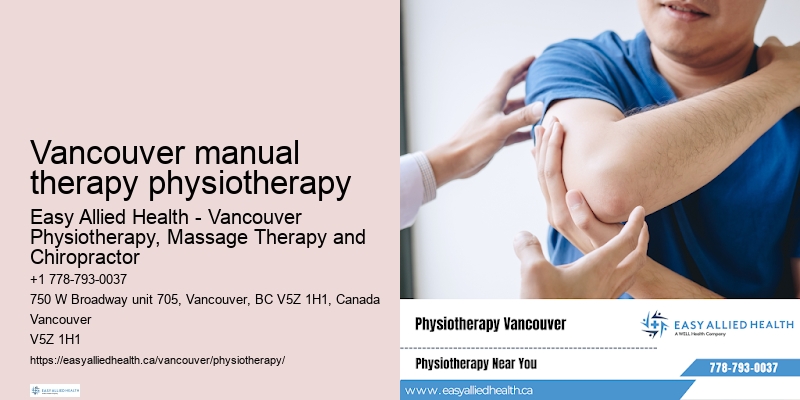 Downtown Vancouver manual therapy physiotherapy physiotherapy services