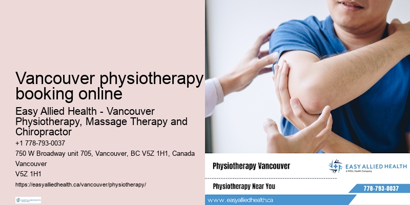 Physiotherapy for sports injuries Vancouver physiotherapy booking online