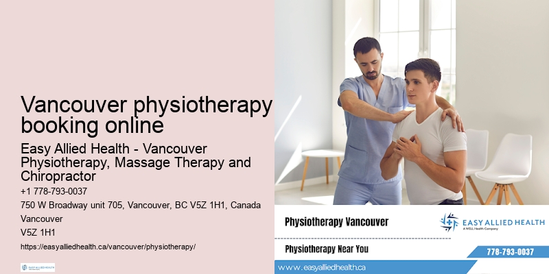 Physiotherapy for arthritis Vancouver physiotherapy booking online