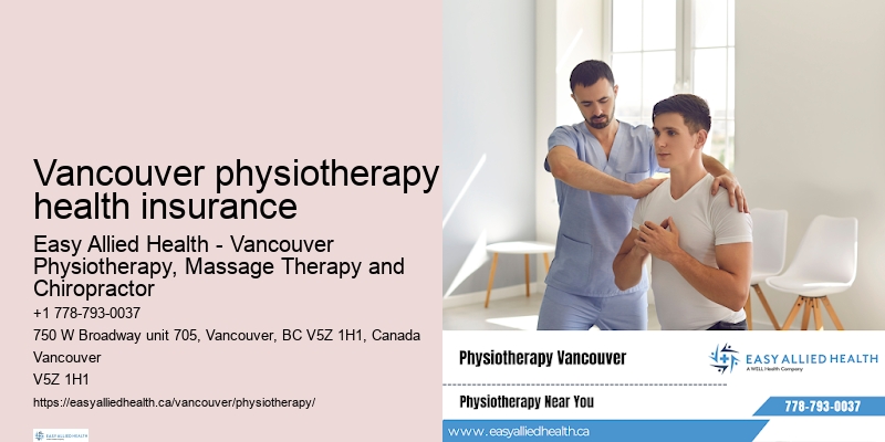 Comprehensive neck pain management Vancouver physiotherapy health insurance
