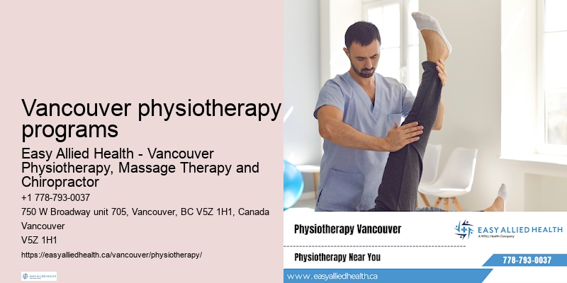 Vancouver physiotherapy programs physiotherapy for wellness