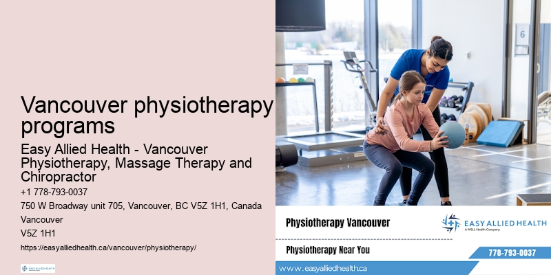 Leading physiotherapy clinic Vancouver physiotherapy programs
