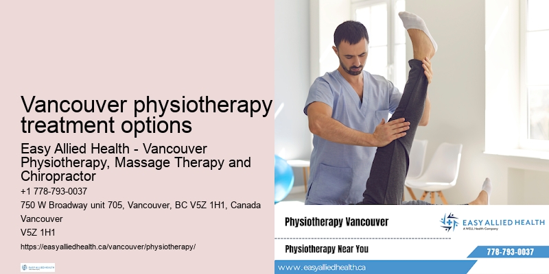 Expert physiotherapy advice Vancouver physiotherapy treatment options