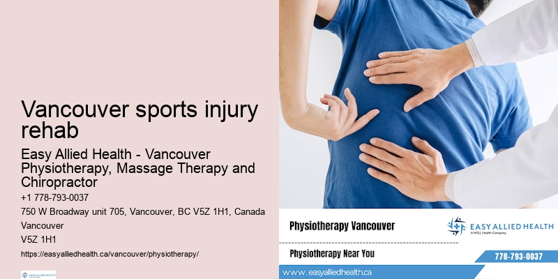 Customized physiotherapy sessions Vancouver sports injury rehab