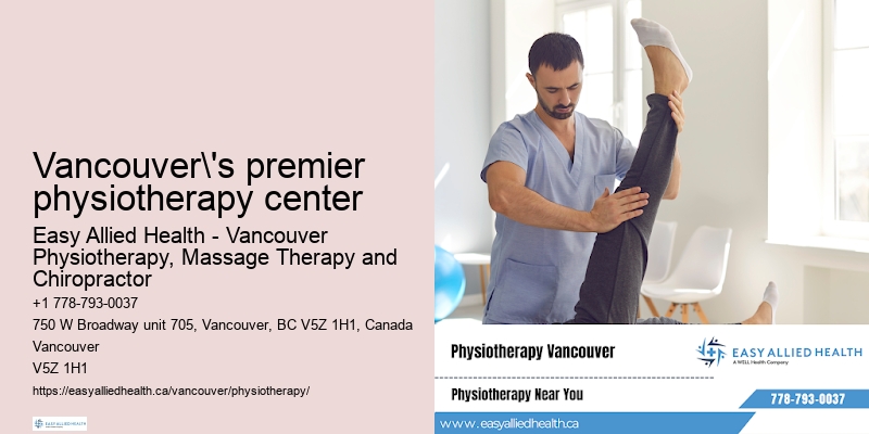 Vancouver's premier physiotherapy center physiotherapy for gait analysis