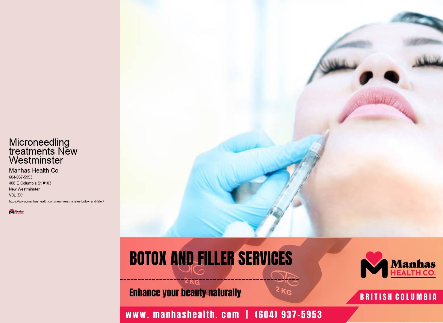 Botox specialists near New Westminster
