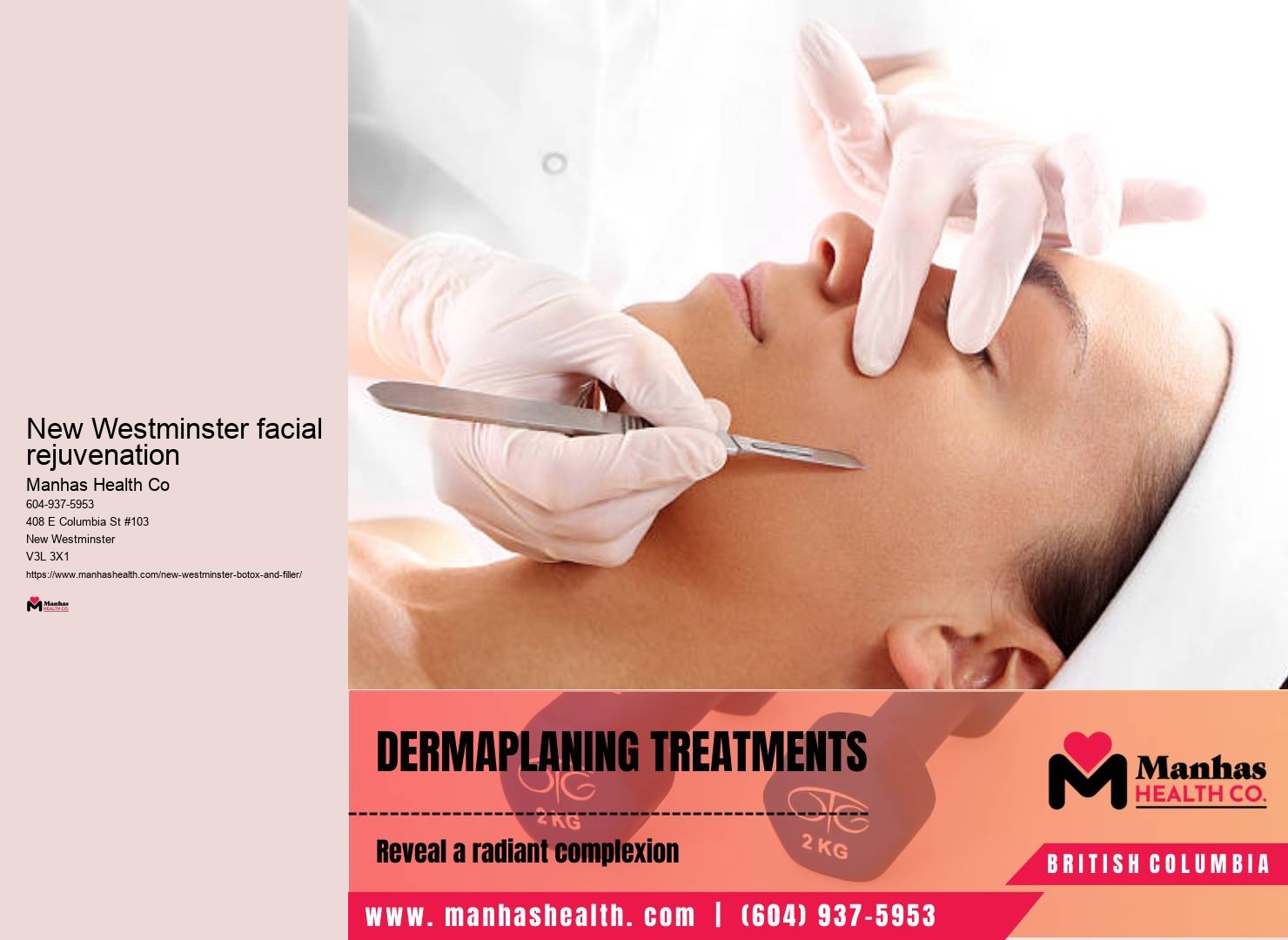 Non-surgical beauty treatments New Westminster