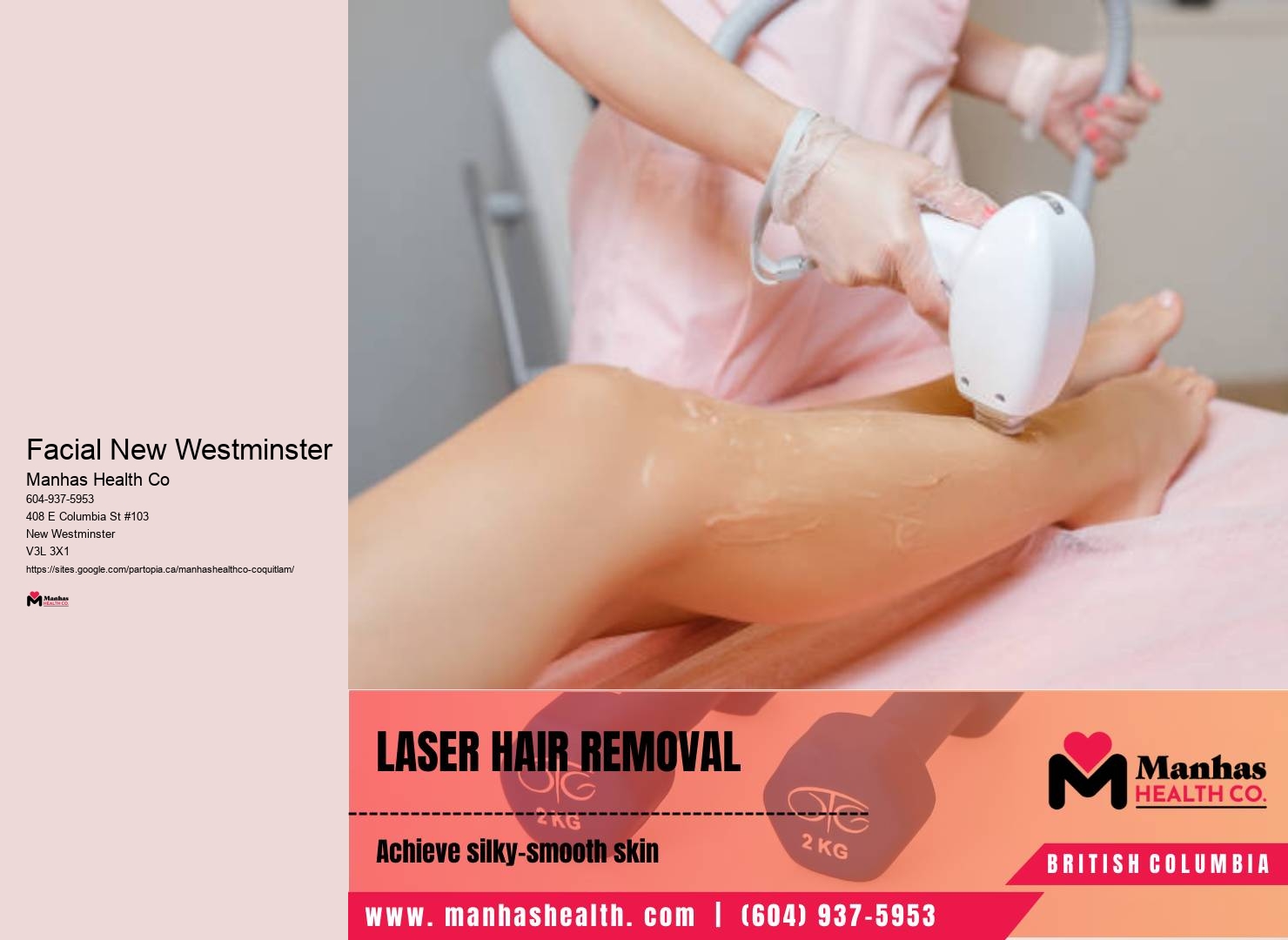 Beauty enhancement treatments New Westminster