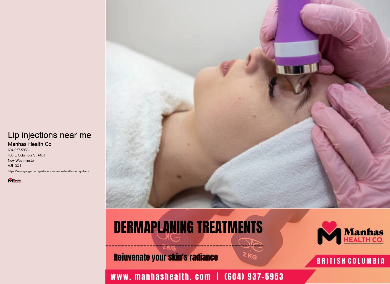 Skin renewal treatments New Westminster