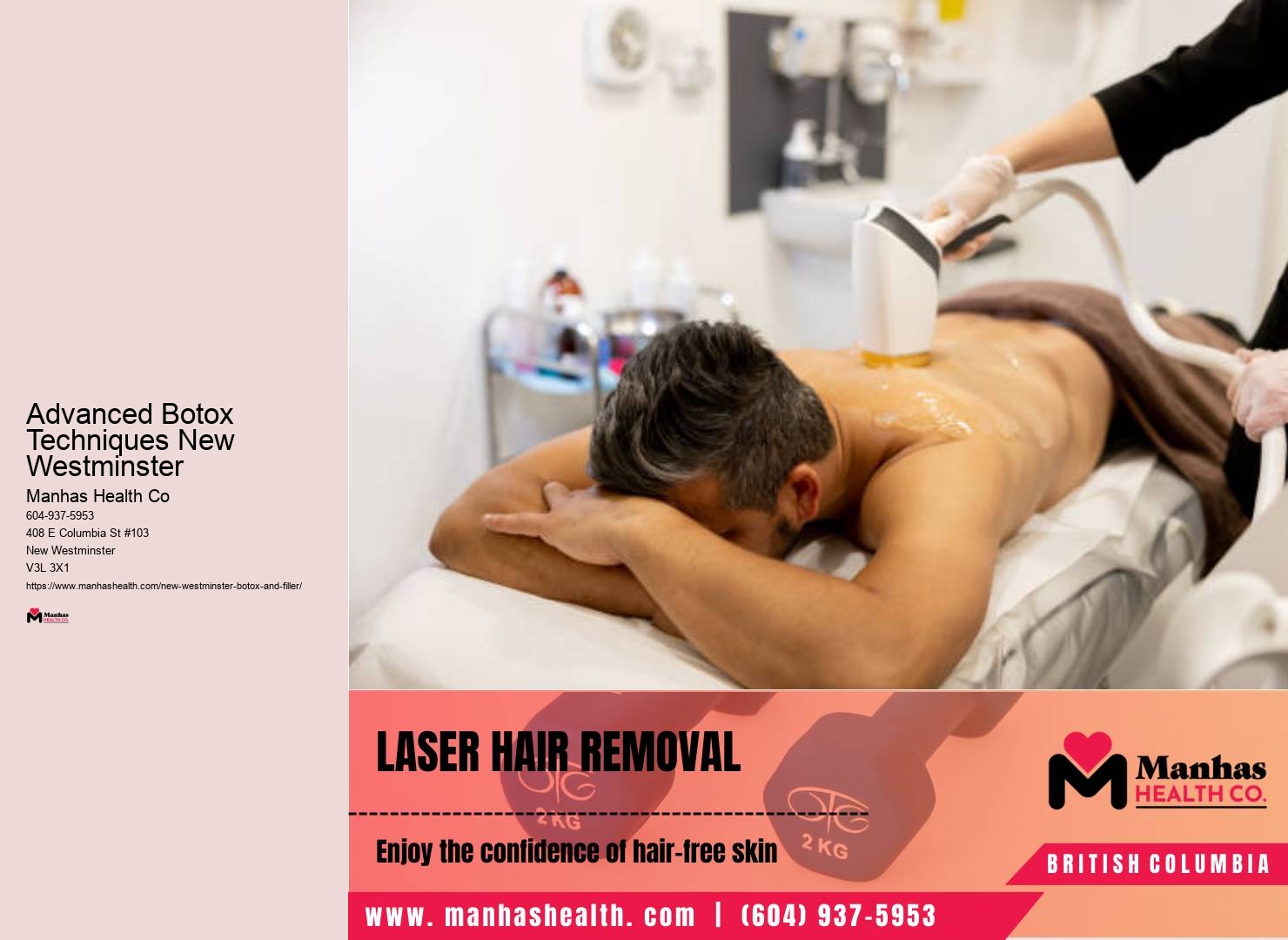 Smooth and youthful skin in New Westminster