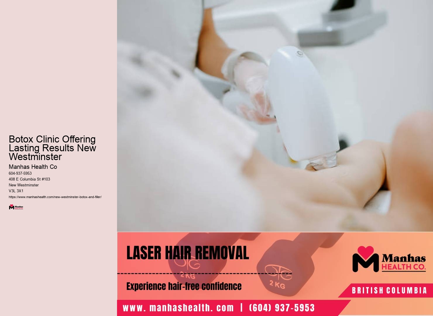 Personalized Aesthetic Care in New Westminster