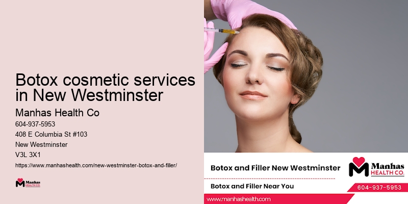 Botox cosmetic services in New Westminster