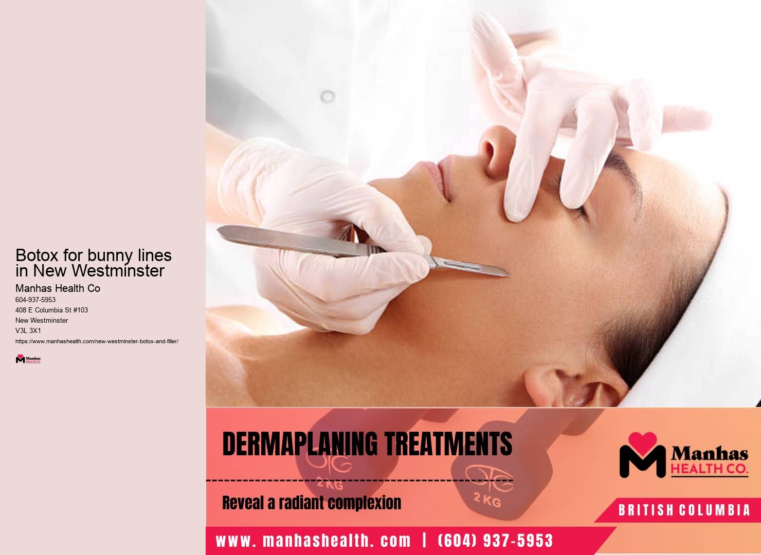 Botox for jawline contouring in New Westminster