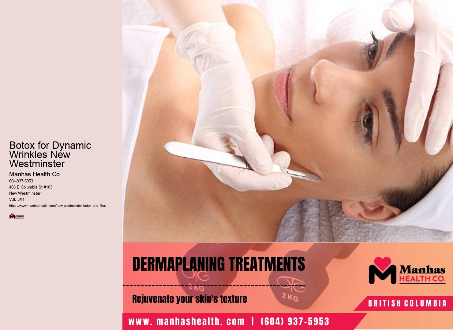 Botox beauty treatments in New Westminster