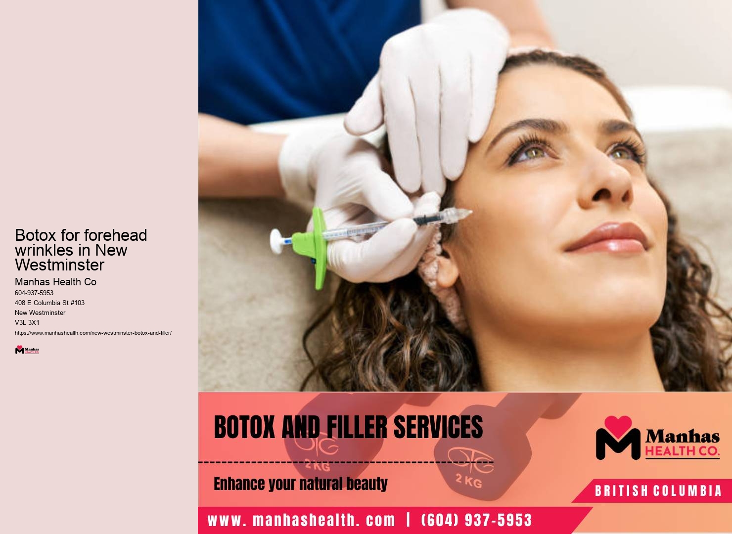 Botox specialist in New Westminster