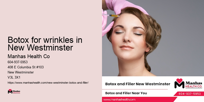 Botox for wrinkles in New Westminster
