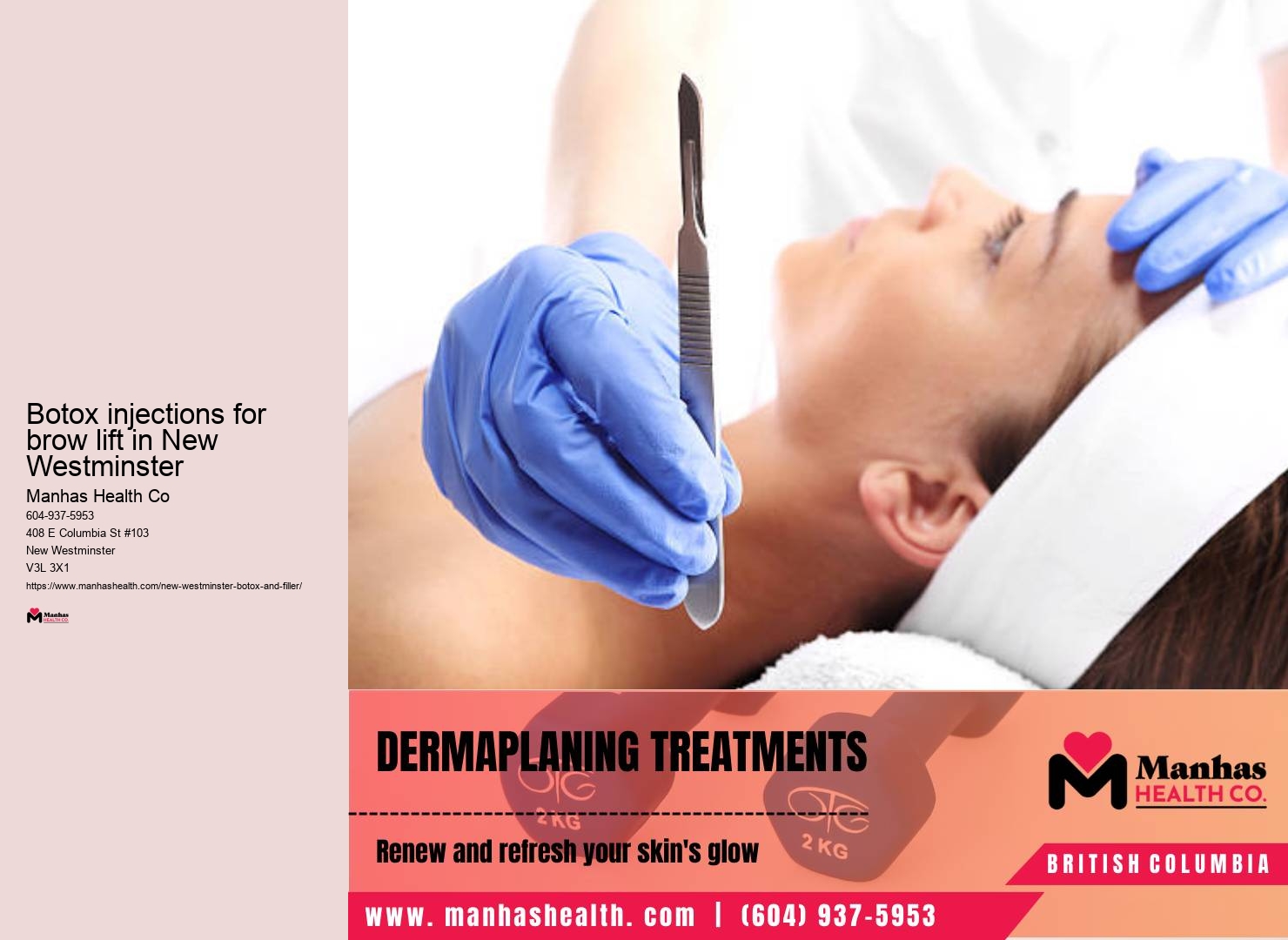 Premium Botox Services in New Westminster