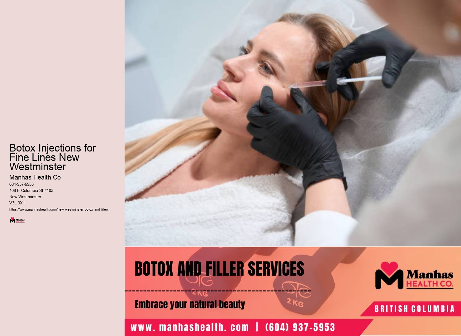 Facial rejuvenation solutions in New Westminster