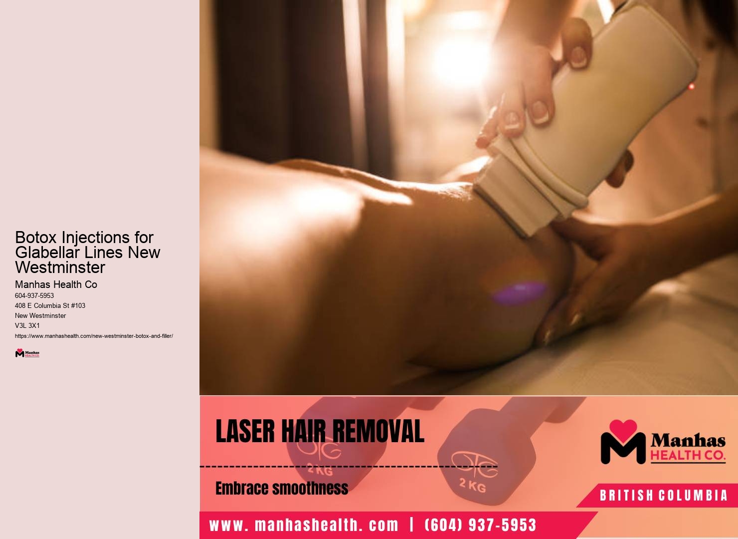 Customized Botox plans in New Westminster