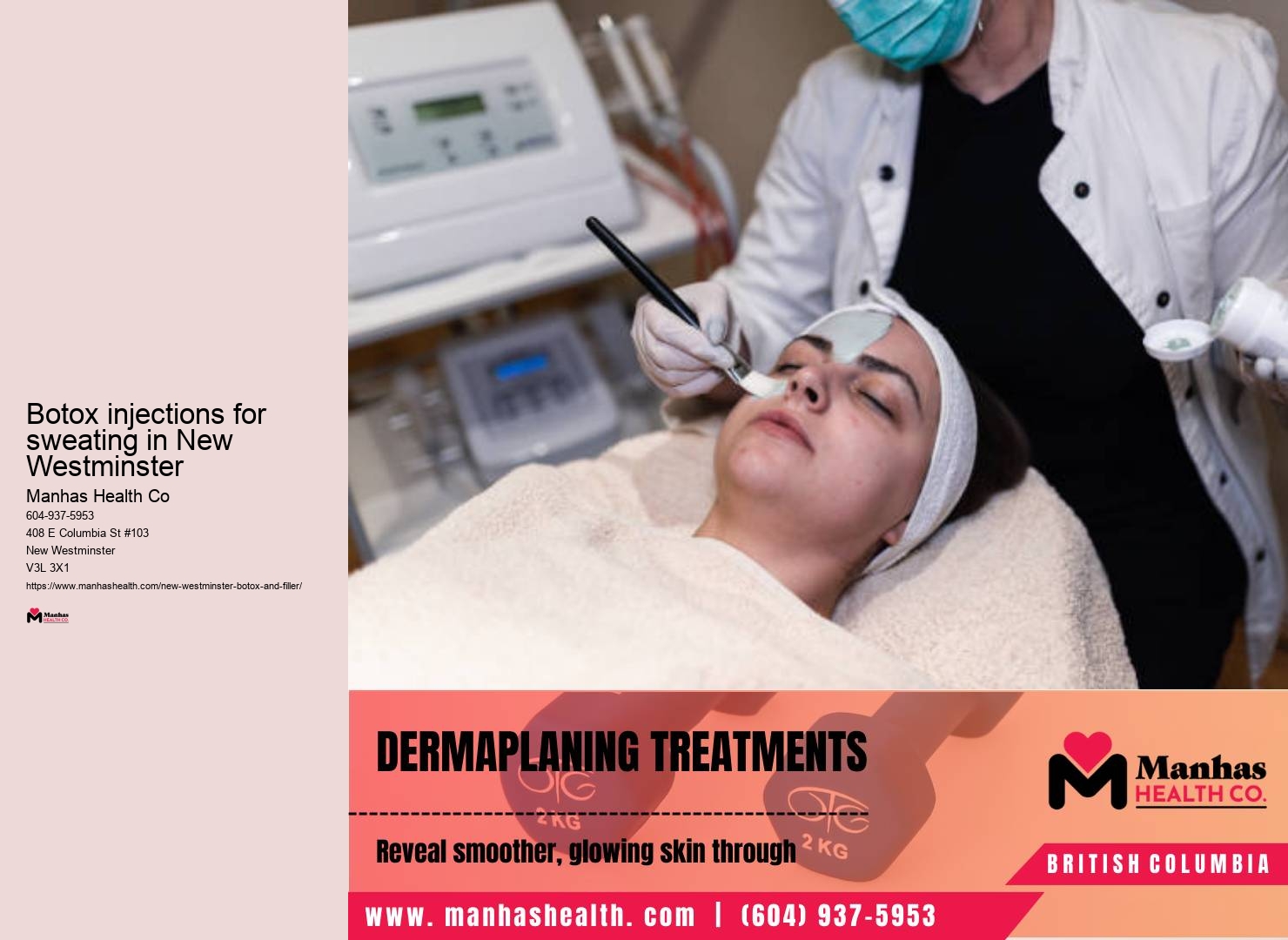 Lift and tighten skin New Westminster