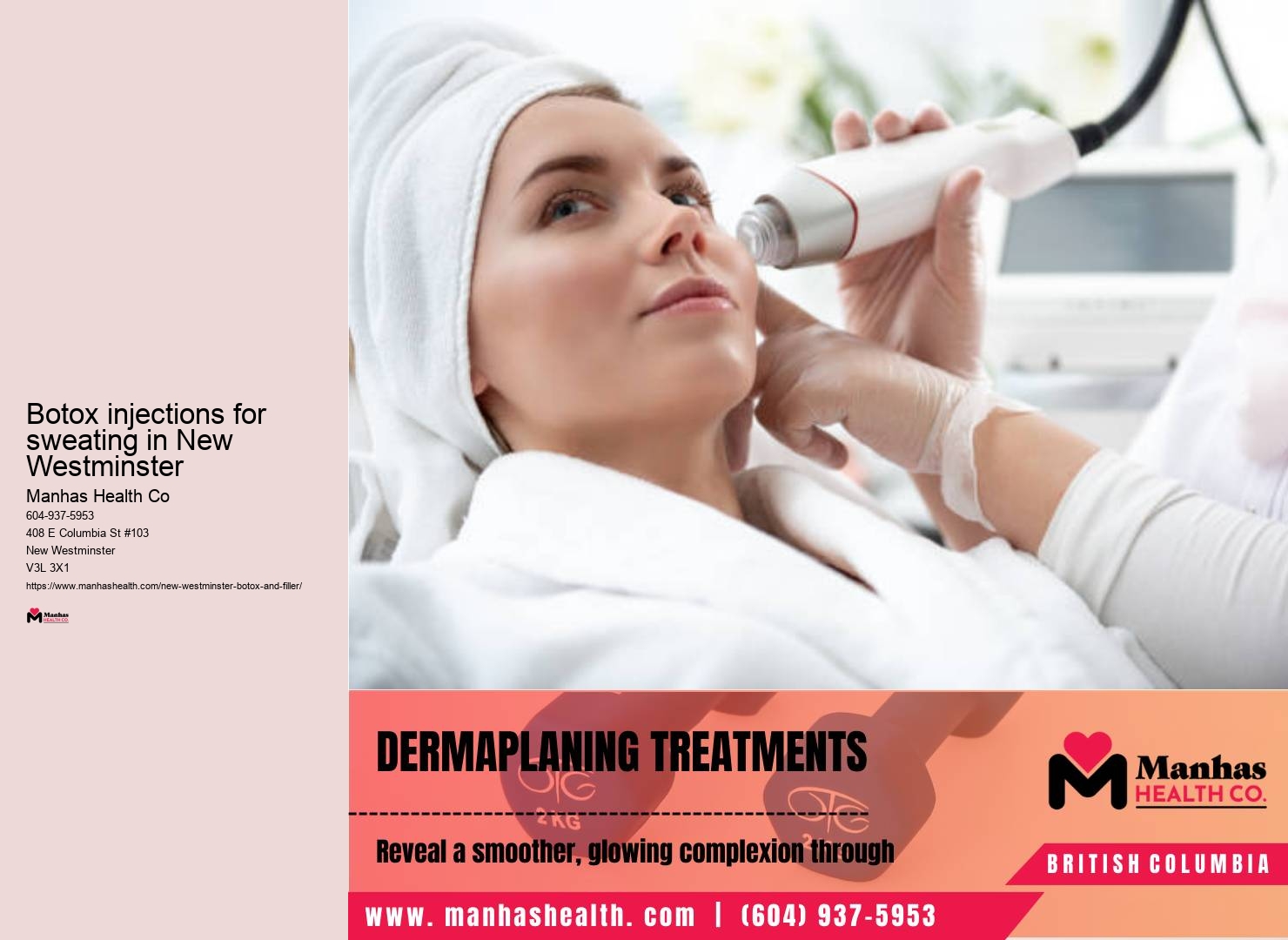 Men's facial rejuvenation in New Westminster