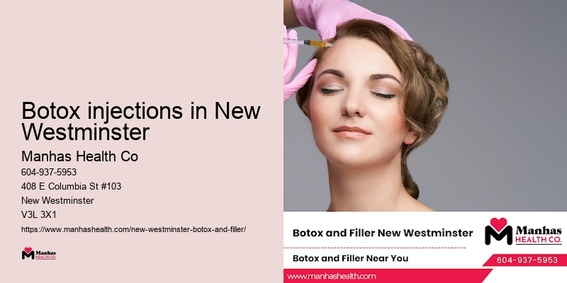 Botox injections in New Westminster