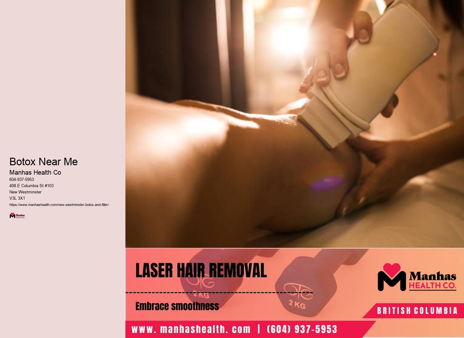 Advanced Botox injections in New Westminster