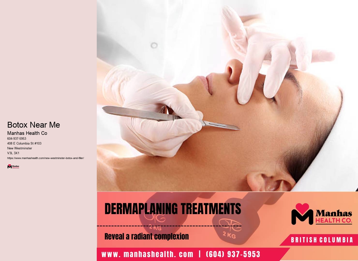 Expert facial rejuvenation services New Westminster