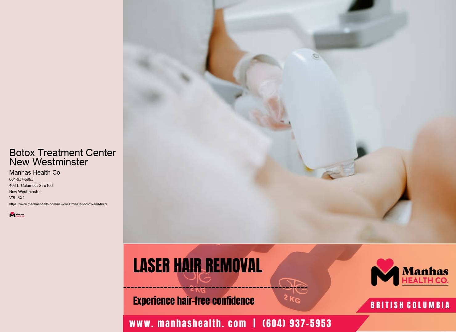 Targeted Botox Treatments New Westminster
